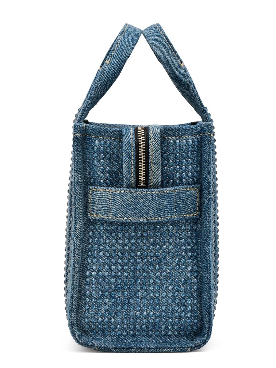 Cheap Jacobs The Small Tote Women Denim Marc Crystal bag 0713